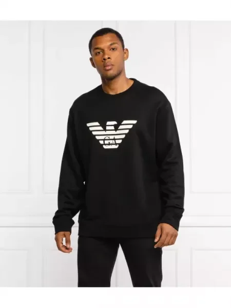 Emporio Armani Pulóver fekete