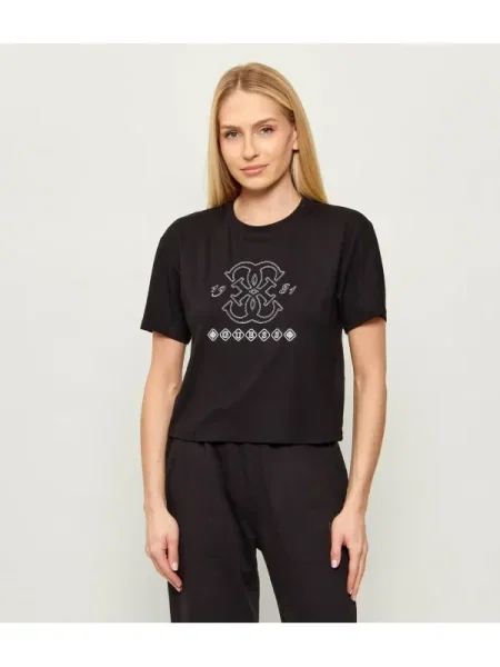 GUESS ACTIVE Tricou GABI | Relaxed fit negru
