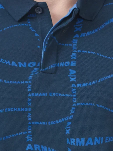 Поло Armani Exchange синє