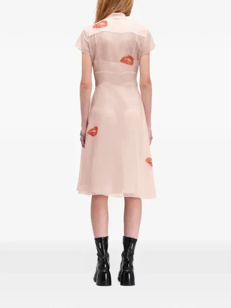 Midi šaty Marc Jacobs