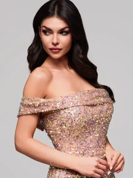 Rochie de seară Edoti de costum