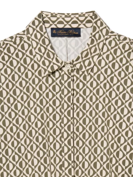 Rochie midi Brooks Brothers cu cordon