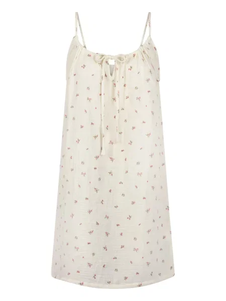 Hunkemöller Nočná košieľka zelená / ružová biela