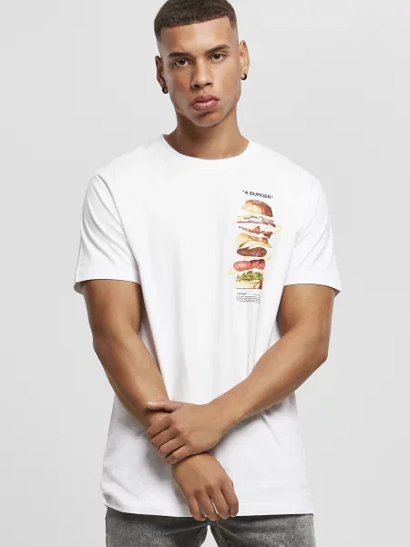 Тениска Mister Tee бяло