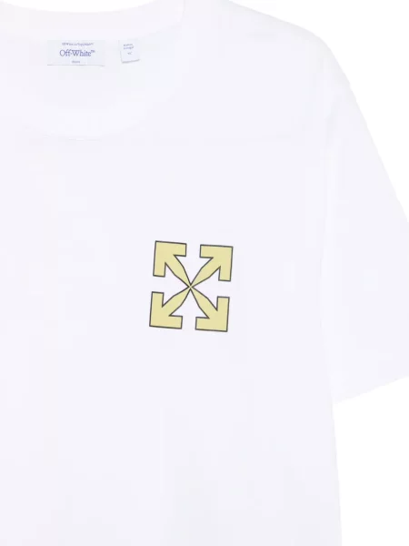 Tricou Off-white cu imagine alb