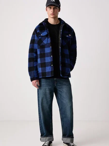 Dickies geacă tip cămașă pentru bărbați albastru