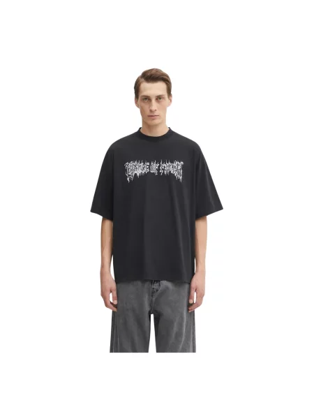 Koszulka Vetements z logo czarna