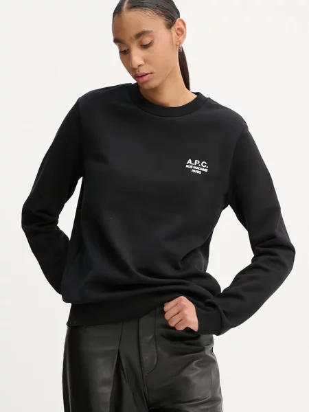 Суитчър A.p.c. с апликация черно