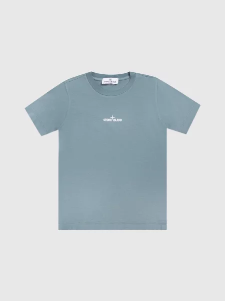 Детская футболка Stone Island синяя
