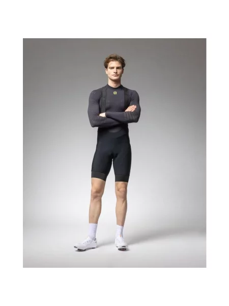 Spodenki rowerowe Alé Pragma Winter jasne S czarne