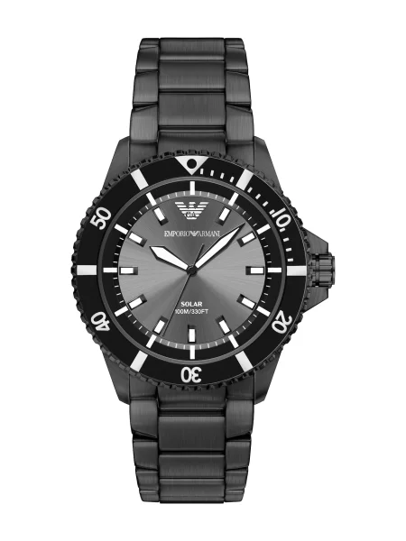 Emporio Armani Ceas analogic WORLD EXPLORER grafit gri