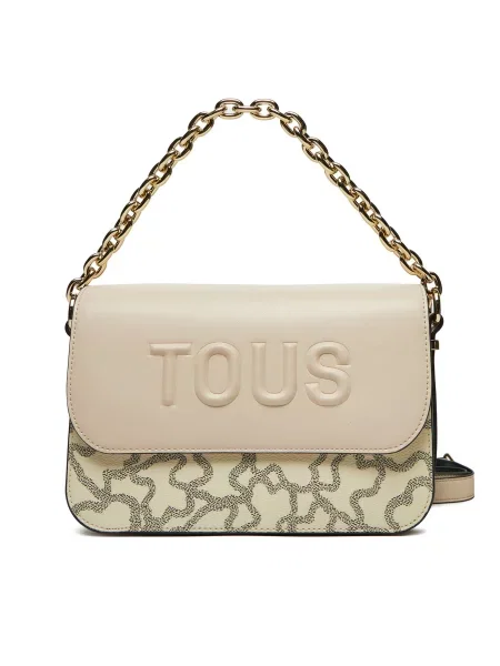 Ročna torba TOUS Kaos Icon bež