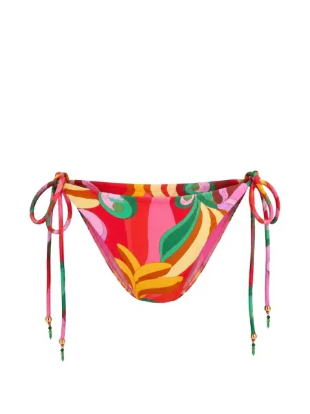 Bikini Farm Rio cu imagine cu legături roșu