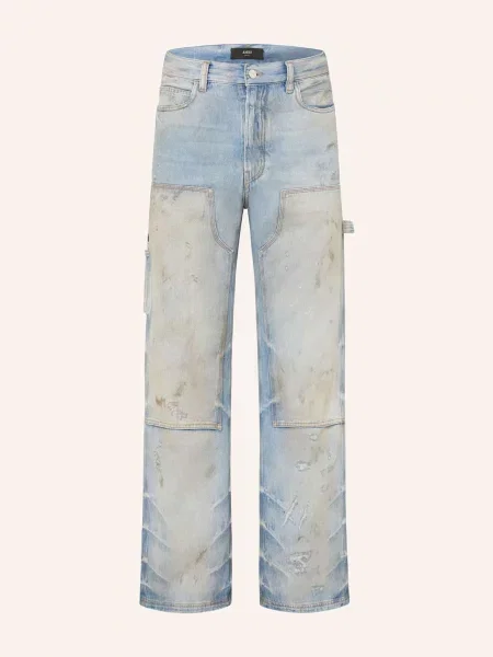 Amiri Džíny V Roztrhaném Stylu Regular Fit perfect antique indigo