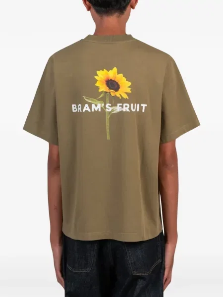 Tricou Bram’s Fruit cu imagine verde