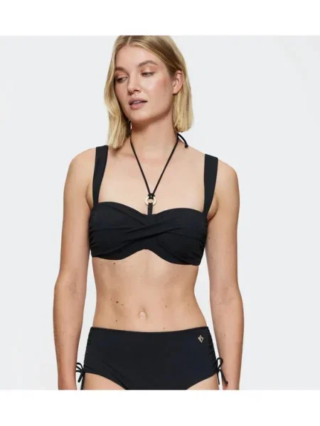 Triumph Bikini partea de sus Summer Twist negru