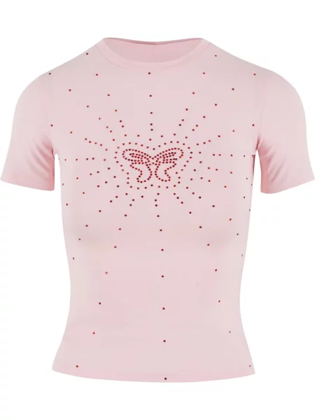 Felicious Tricou roz roșu