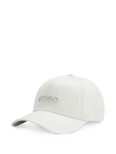 Șapcă Hugo din țesătură twill verde