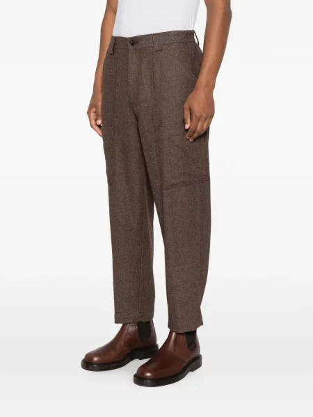 Pantaloni Eleventy maro