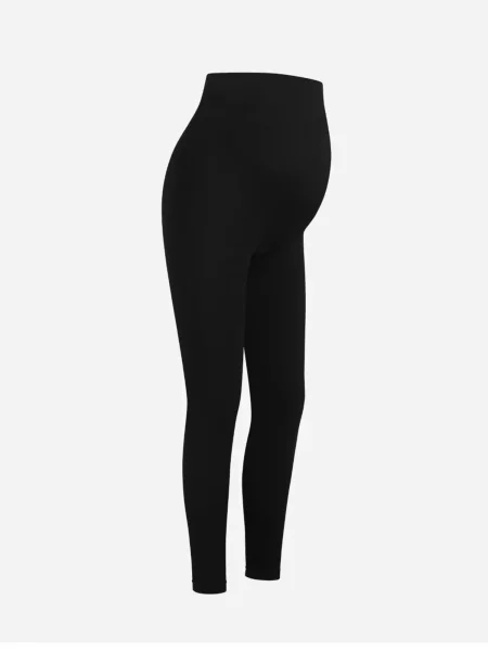 Cfab Tajice Seamless Umstandsleggings' crna