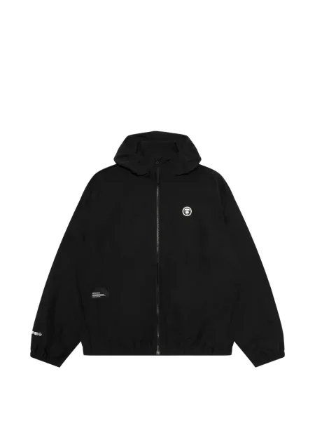 Geacă Aape By A Bathing Ape cu glugă negru