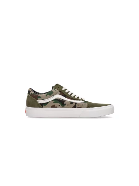 Sneakersy Vans Old Skool zamszowe zielone