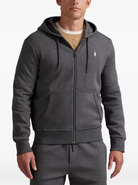 Μικρός κασκέτο Polo Ralph Lauren με χαμηλή μέση υφαίνω διαγωνίως πράσινο