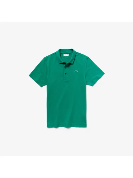 Lacoste Sportowa Koszulka Polo Do Gry W Tenisa Regular Fit Z Ultralekkiej Dzianiny zielona