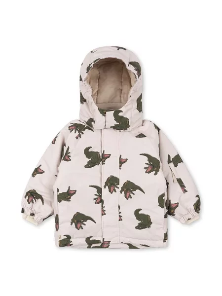 Konges Sløjd Dětská bunda MISMOU JACKET béžová