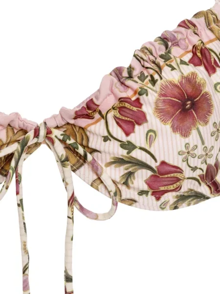 Bikini Agua Bendita w kwiatki z nadrukiem