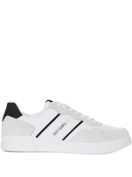 Sneakerși Just Cavalli alb