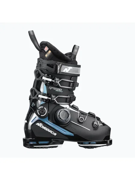 Ghete de schi pentru femei Nordica Speedmachine 3 BOA 95 W GW black/light blue/white alb