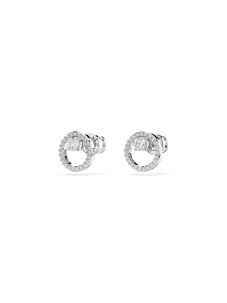 Swarovski Cercei CONSTELLA / transparent argintiu