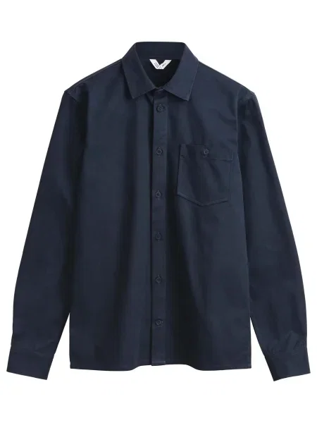 MELA Cămașă Ashutosh bleumarin