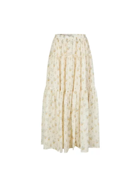 Spódnica maxi Lollys Laundry beżowa
