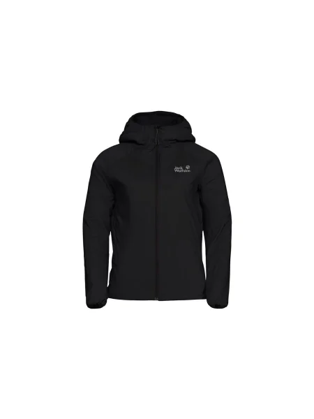 Geacă Jack Wolfskin negru