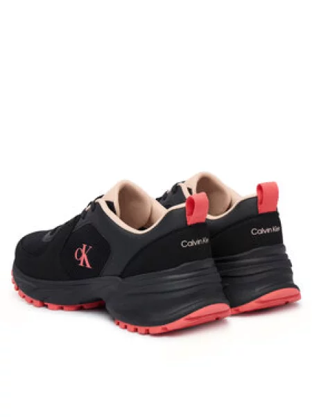 Tenisice Calvin Klein Hike Runner Lace Up Su Mesh Wmn crna
