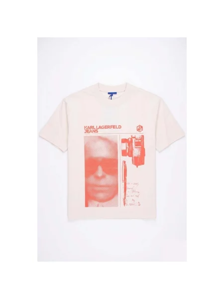 Póló Karl Lagerfeld bézs