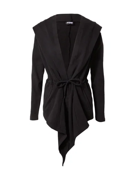 Urban Classics Geacă tricotată negru