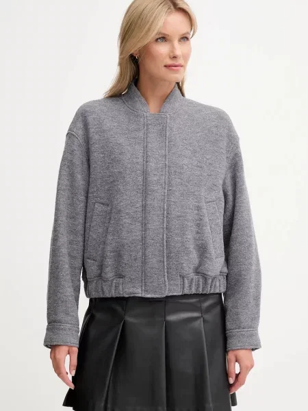 Tommy Hilfiger Wełniana bluza Kobiety marmurkowy 34 szary