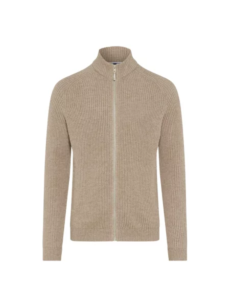 Sweter Brax wełniany beżowy