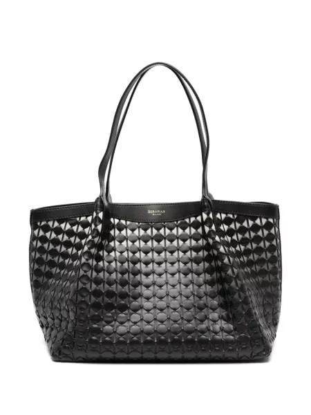 Geantă shopper Serapian negru