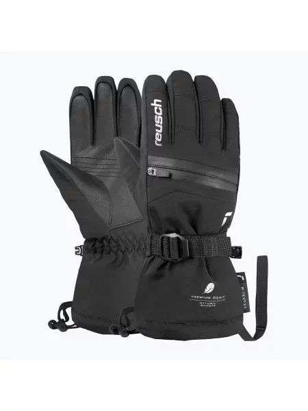 Mănuși de schi pentru copii Reusch Lan R-Tex XT black/silver negru