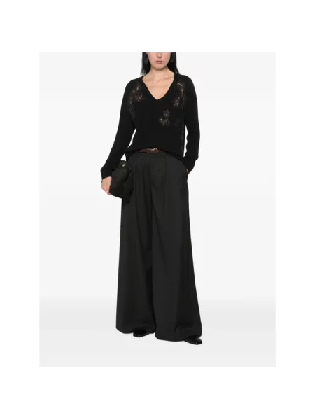 Sweter Ermanno Scervino wełniany czarny