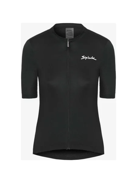 Koszulka rowerowa Spiuk Anatomic 24 krótki rękaw tablica S czarna
