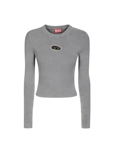 Top Dries Van Noten z logo niebieski