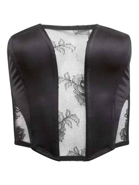 Maiou Fleur Du Mal din dantelă negru