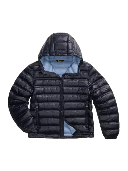 Kurtka puchowa Blauer niebieska