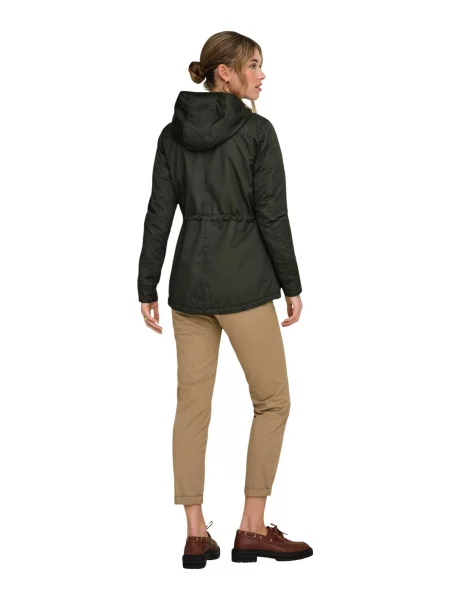 Geacă parka Only verde