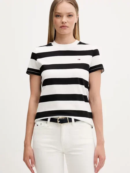Tommy Jeans tričko dámske čierna